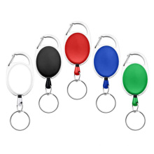 Einziehbarer Abzeichenrollen -Yoyo -Clip für ID -Kunststoffabzeichenhalter Akzeptieren Sie das kundenspezifische Logo mit geringer Menge